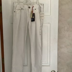 Guess white jeans